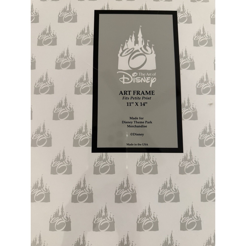 2025 Disney Parks Mickey Mouse Art Frame For 11x14" Print Whimsical Mickey Black - Picture 3 of 3